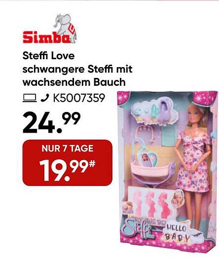 Steffi Love schwangere Steffi mit wachsendem Bauch