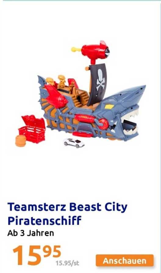 Teamsterz Beast City Piratenschiff