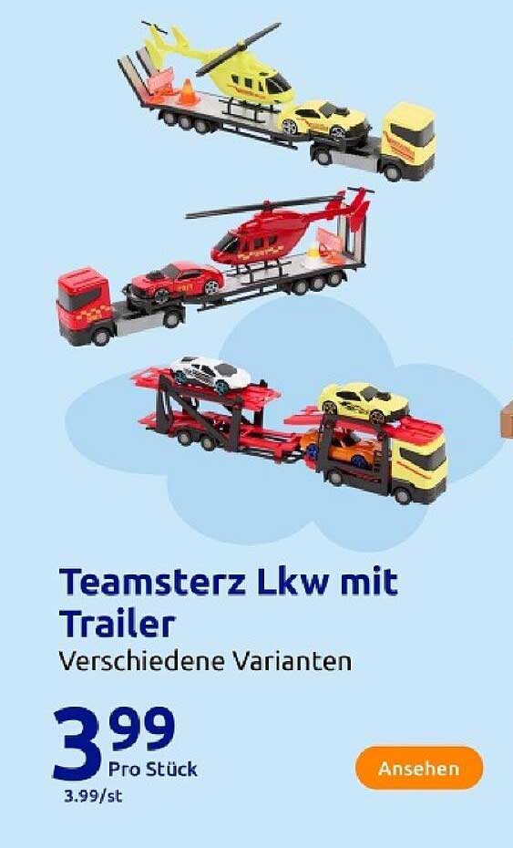 Teamsterz Lkw mit Trailer