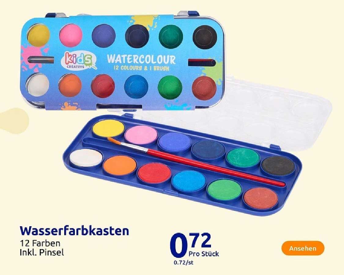 Wasserfarbkasten