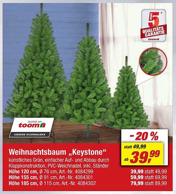 Weihnachtsbaum „Keystone“