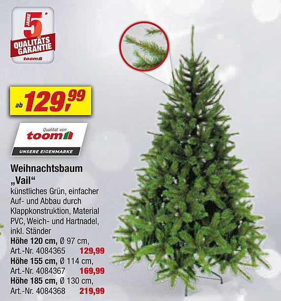 Weihnachtsbaum „Vail“