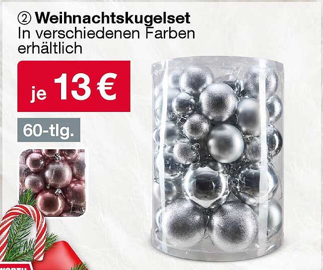 Weihnachtskugelset