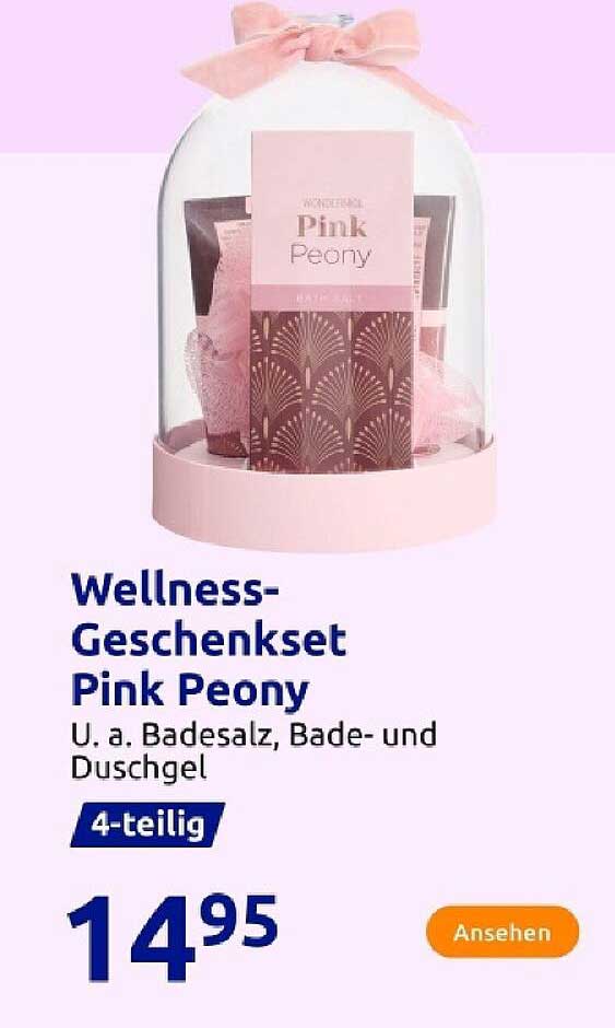 Wellness-Geschenkset Pink Peony