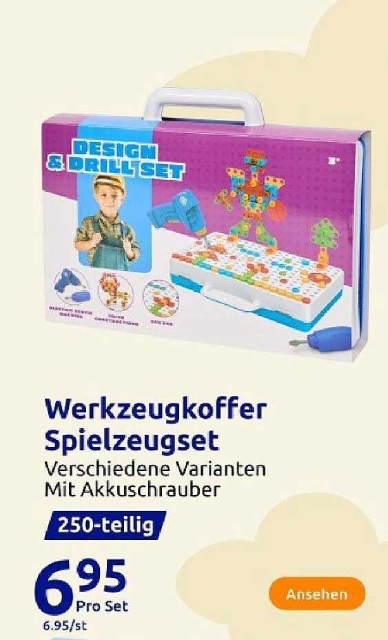 Werkzeugkoffer Spielzeugset