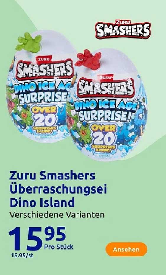 Zuru Smashers Überraschungsei Dino Island