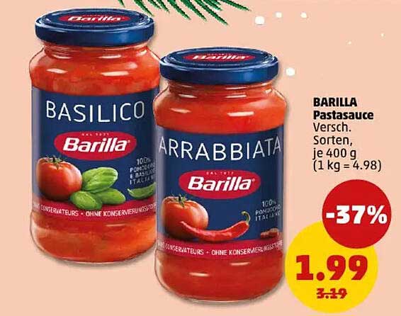 BARILLA Pastasauce