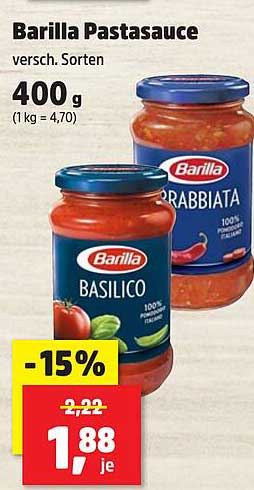 Barilla Pastasauce