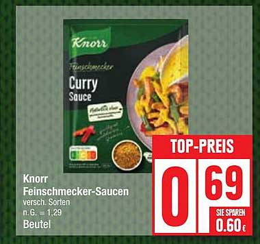 Knorr Feinschmecker-Saucen Curry Sauce