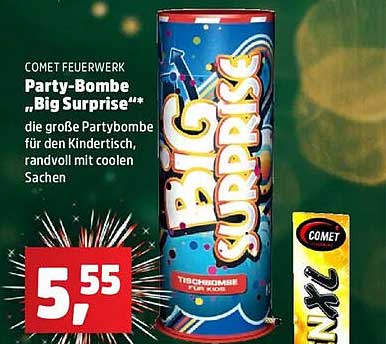 Party-Bombe „Big Surprise“