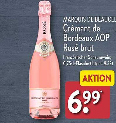 Crémant de Bordeaux AOP Rosé brut