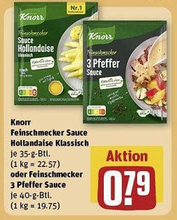 Knorr Feinschmecker Sauce Hollandaise Klassisch