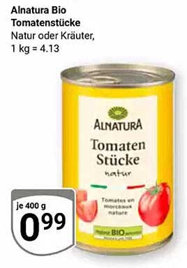 Alnatura Bio Tomatenstücke