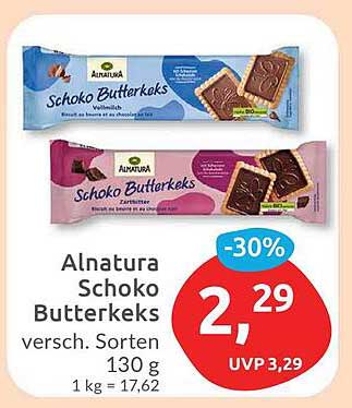 Alnatura Schoko Butterkeks