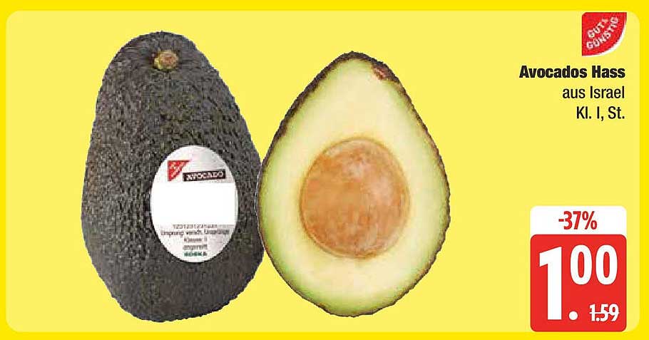 Avocados Hass aus Israel