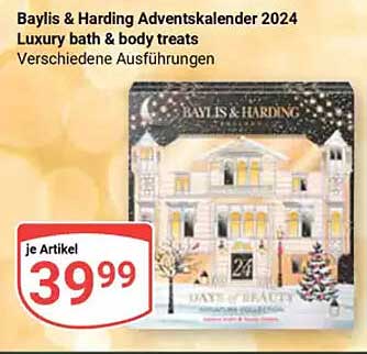 Baylis & Harding Adventskalender 2024