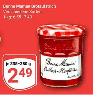 Bonne Maman Erdbeer-Konfitüre