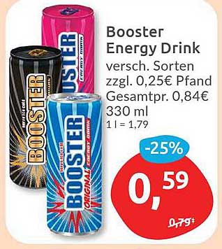 Booster Energy Drink