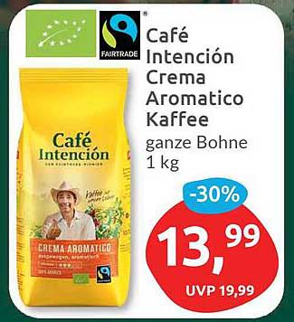 Café Intención Crema Aromatico Kaffee