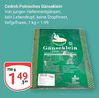 Cedrob Polnisches Gänseklein