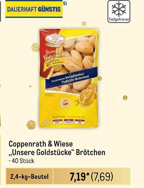 Coppenrath & Wiese „Unsere Goldstücke“ Brötchen