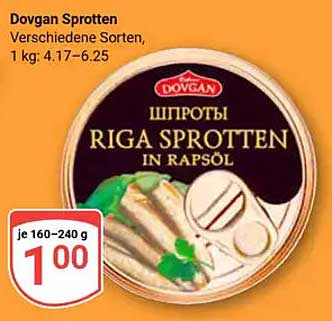 Dovgan Sprotten