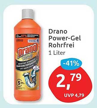 Drano Power-Gel Rohrfrei