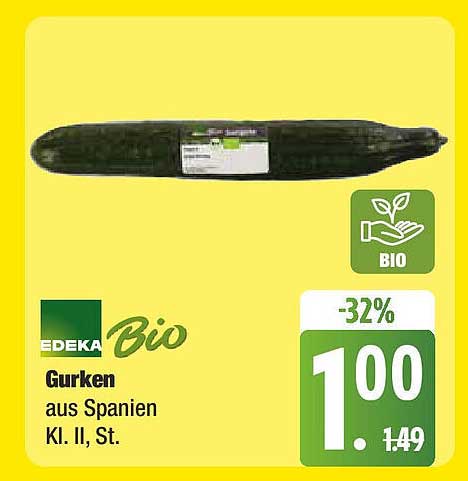 EDEKA Bio Gurken