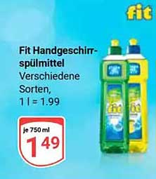 Fit Geschirrspülmittel