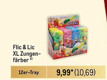 Flic & Lic XL Zungen färber