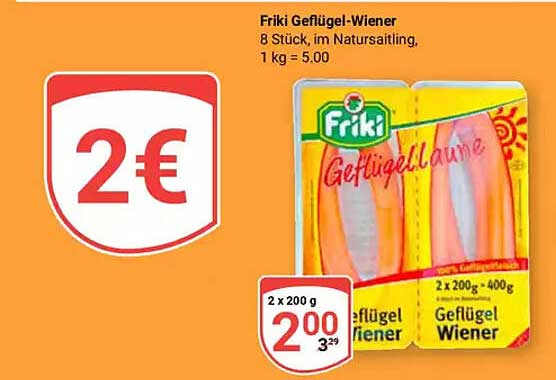 Friki Geflügel-Wiener