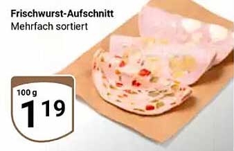 Frischwurst-Aufschnitt