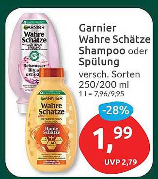 Garnier Wahre Schätze Shampoo oder Spülung