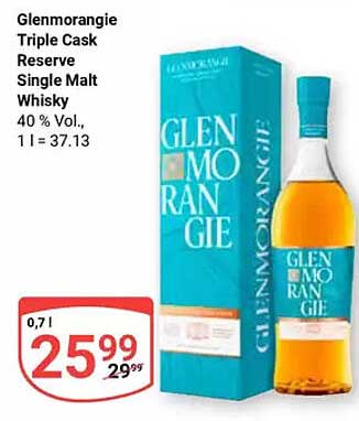 Glenmorangie Triple Cask Reserve Single Malt Whisky