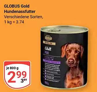 GLOBUS Gold Hundenassfutter