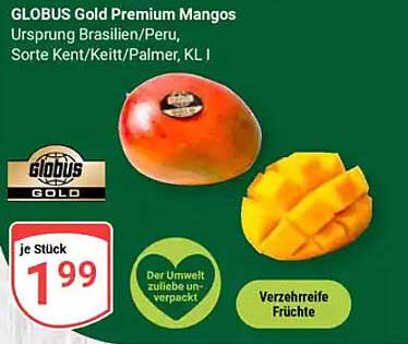 GLOBUS Gold Premium Mangos