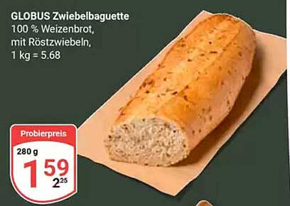 GLOBUS Zwiebelbaguette