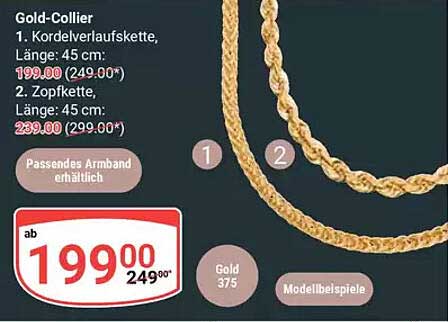 Gold-Collier