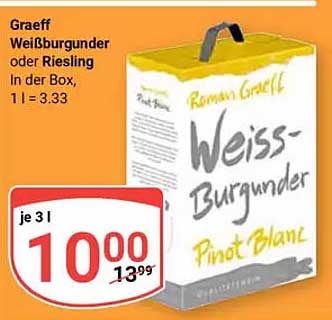 Graeff Weißburgunder oder Riesling