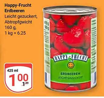 Happy-Frucht Erdbeeren