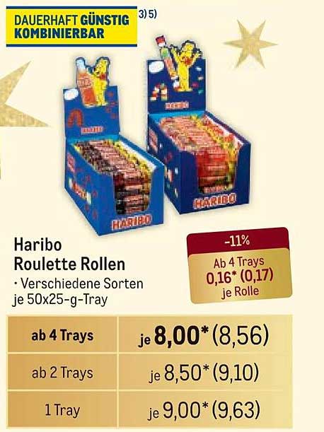 Haribo Roulette Rollen