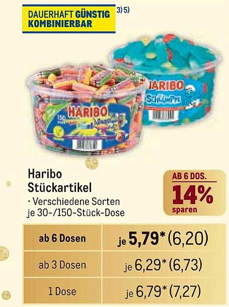 Haribo Stückartikel