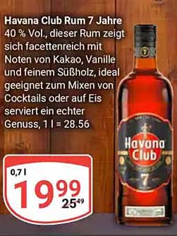 Havana Club Rum 7 Jahre