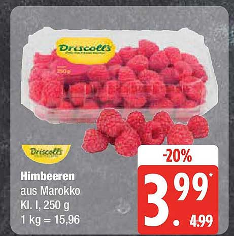 Himbeeren aus Marokko