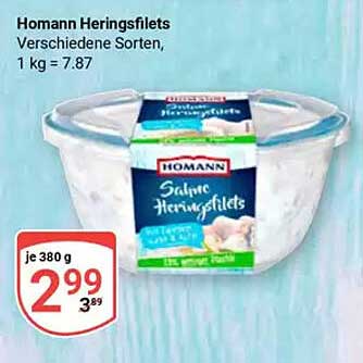 Homann Heringsfilets