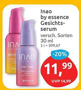 Inao by essence Gesichtsserum