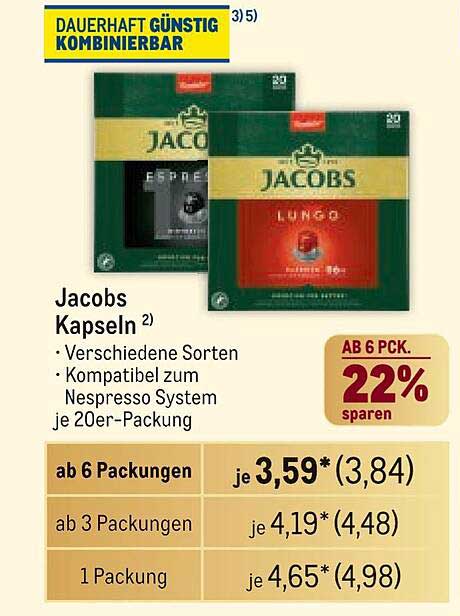 Jacobs Kapseln