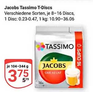 Jacobs Tassimo T-Discs