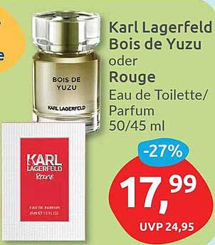 Karl Lagerfeld Bois de Yuzu oder Rouge