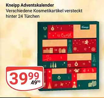 Kneipp Adventskalender